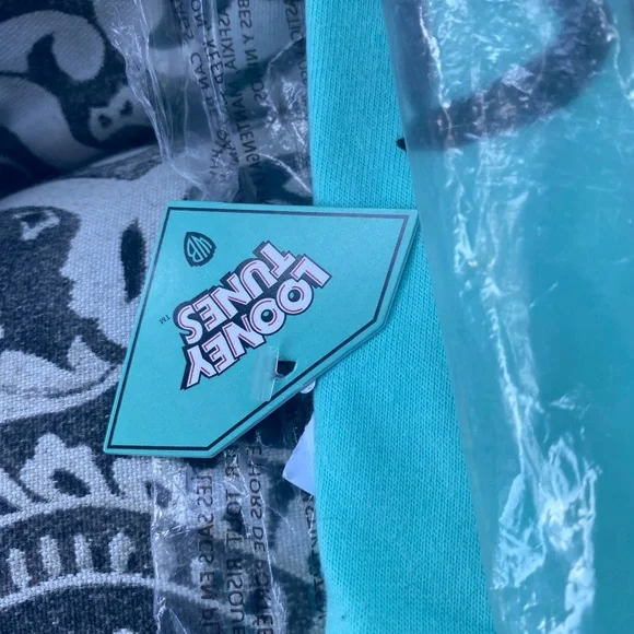 Diamond Supply X Looney Tunes XXL Teal Blue Tee BNWT - Picture 7 of 7